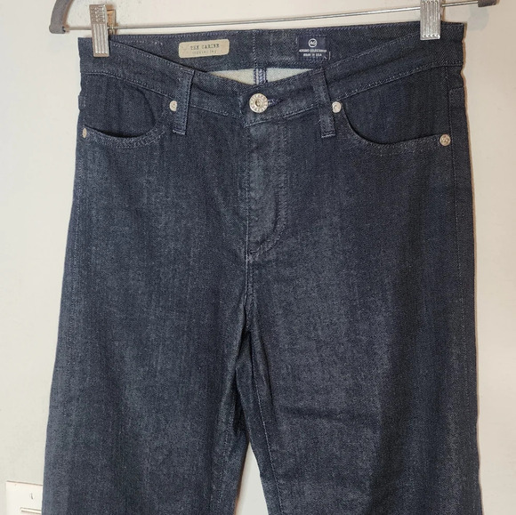 NWT AG Carine Trouser Leg Jeans Cotton Lyocell Women's size 28 darkwash - Picture 14 of 15